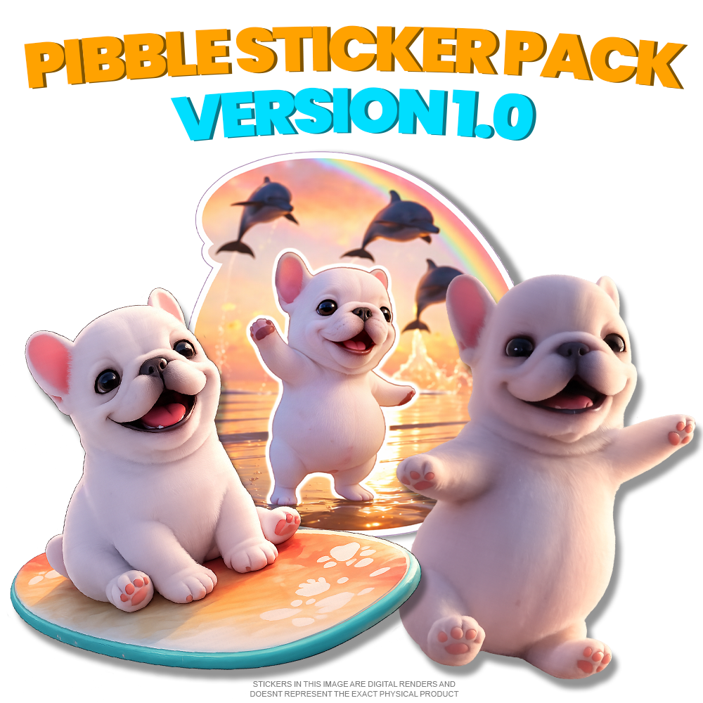 Pibblefluencer Sticker Pack 1.0 - Presale!
